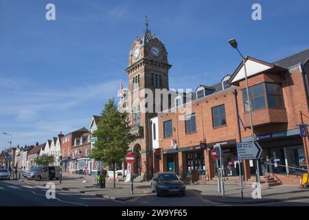 Views of Hungerford, Berkshire in the UK Stock Photo