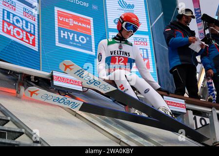 Oberstdorf, Deutschland. 29th Dec, 2023. Stephan Leyhe (SC Willingen) beim Auftaktspringen der 72. Vierschanzentournee Oberstdorf Credit: dpa/Alamy Live News Stock Photo