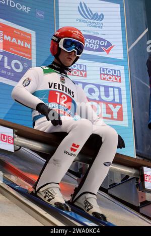 Oberstdorf, Deutschland. 29th Dec, 2023. Stephan Leyhe (SC Willingen) beim Auftaktspringen der 72. Vierschanzentournee Oberstdorf Credit: dpa/Alamy Live News Stock Photo