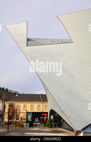 Lower Austria State Gallery of the Krems Art Mile, Architects Marte.Marte, Krems an der Donau, Lower Austria, Austria, Europe Stock Photo