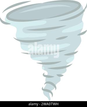 hurricane storm illustration Stock Vector