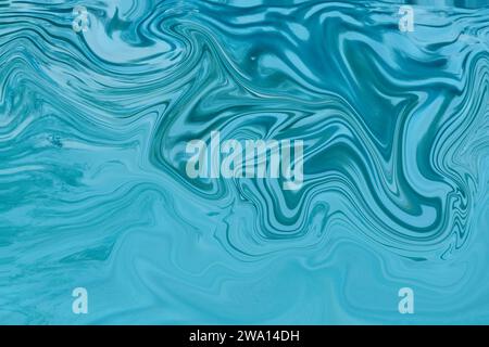 modern abstract blue background design with layers of textured white transparent material in triangle diamond and squares shapes in random geometric p Stock Photo