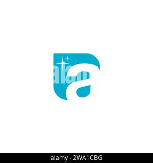A Clean Logo Design. Letter A icon Vector Stock Vector