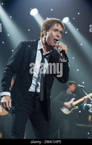 Cliff Richard live in Brussels | Cliff Richard en concert au Palais 12. Stock Photo