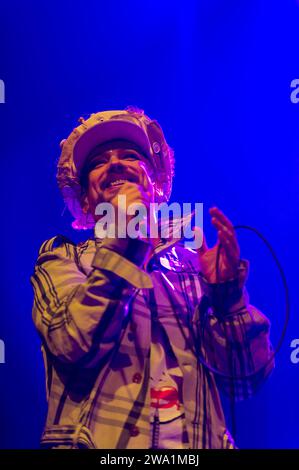 The ex-singer of Culture club, Boy George live at the AB |  Boy George ex chanteur de Culture Club  en concert.  EDITORIAL USE OR EDITORIAL WEB SITES Stock Photo