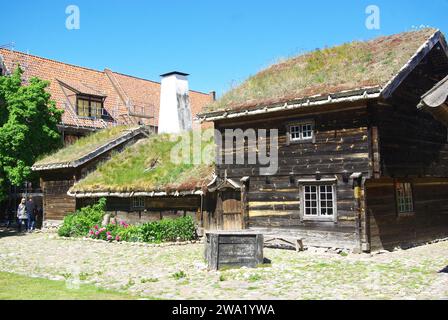 Kulturen historic buildings museum, Lund, Sweden Stock Photo