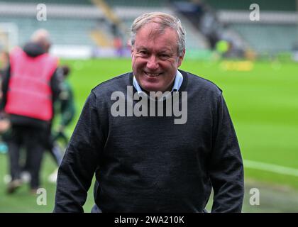 Neil Dewsnip Technical Director of Plymouth Argyle during the Sky Bet Championship match Plymouth Argyle vs Watford at Home Park, Plymouth, United Kingdom, 1st January 2024 (Photo by Stan Kasala/News Images) in, on 1/1/2024. (Photo by Stan Kasala/News Images/Sipa USA) Credit: Sipa USA/Alamy Live News Stock Photo