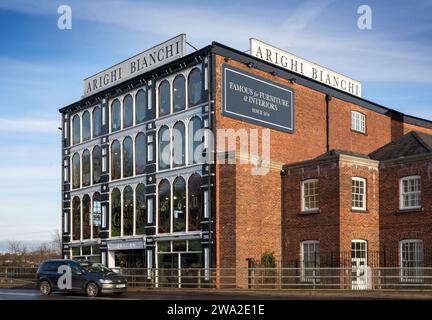 UK, England, Cheshire, Macclesfield, Arighi Bianchi’s store, established in 1854 Stock Photo