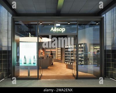 LONDON, UK - JUNE 07, 2023: Aesop Storefront Stock Photo