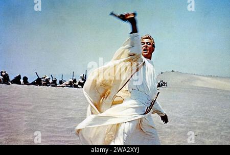LAWRENCE OF ARABIA 1962 Columbia Pictures film with Peter O'Toole Stock Photo