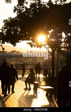 Hong Kong night, Kowloon Kwun Tong Stock Photo - Alamy