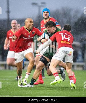 Calvin Nash Of Munster During The United Rugby Championship Round 9 