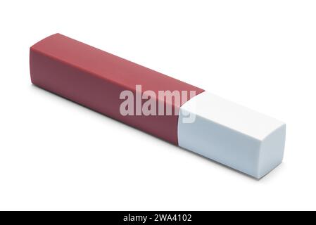 Closed Lip Gloss Cut Out on White. Stock Photo