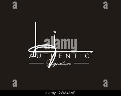 LI Signature Logo Template Vector Stock Vector Image & Art - Alamy
