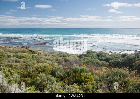 Little Dip conservation park a few kilometeres outside of Robe, South ...