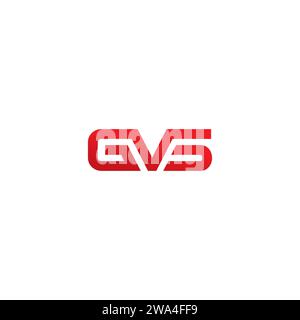 GVS Logo Modern Design. Letter GVS Icon Stock Vector