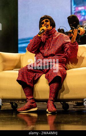 Milan, Italy. 21st Nov, 2023. Oliver Tree is performing at Fabrique Milan in Milan, Italy, on November 21, 2023. (Photo by Roberto Finizio/NurPhoto)0 Credit: NurPhoto SRL/Alamy Live News Stock Photo