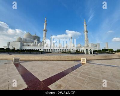 The Sheikh Zayed Grand Mosque Stock Photo