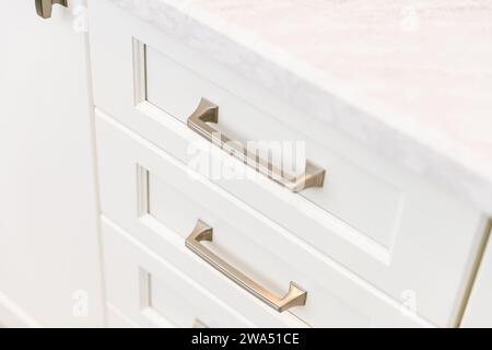 Interior design - Kitchen interior of a lovely well designed comfortable house In Las Vegas, Nevada Stock Photo