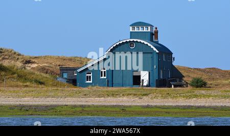 The Old Lifeboat station at Blakeney Point Norfolk. Stock Photo