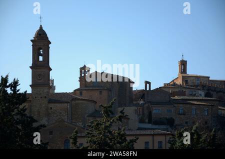 Montepulciano, Siena, Tuscany, Italy, Europe Stock Photo