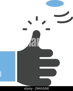 Coin Toss icon vector image. Stock Vector