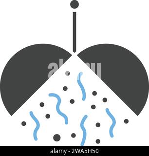 Confetti Ball icon vector image. Stock Vector