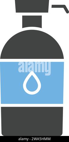 Cream Bottle icon vector image. Stock Vector