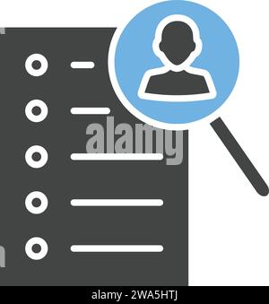 Customer Survey icon vector image. Stock Vector