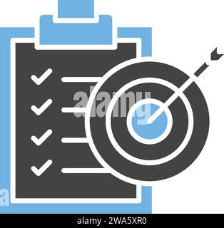 Goal Oriented icon vector image. Stock Vector