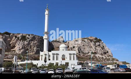photo King Fahd Bin Abdulaziz Al Saud Mosque Gibraltar United Kingdom Europe Stock Photo