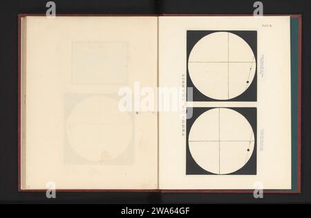 Venus in transit, anonymous, in or after 1874 - in or before 1892 photomechanical print   paper collotype Venus (planet). sun as celestial body Stock Photo