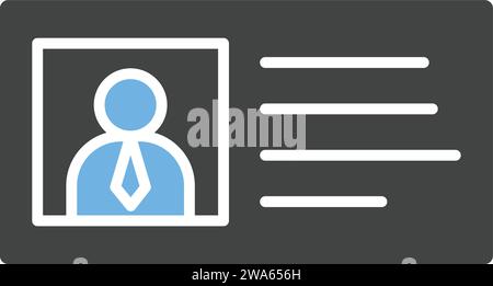 License to work icon vector image. Stock Vector