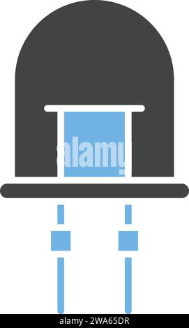 Light Emitting Diode icon vector image. Stock Vector