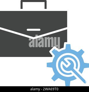 Portfolio Management icon vector image. Stock Vector