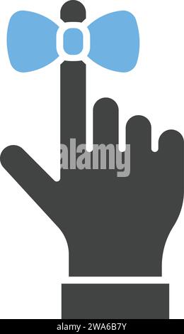 Reminder Ribbon icon vector image. Stock Vector