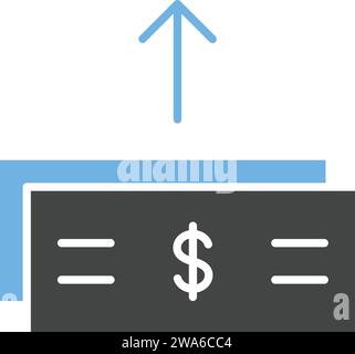 Send Money icon vector image. Stock Vector