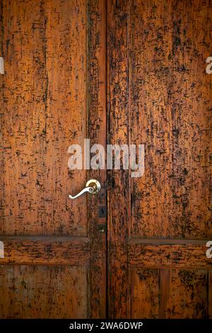 Old wooden door Stock Photo