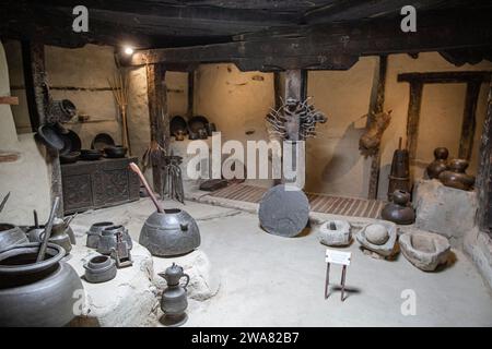 29 September 2023, Karimabad, Pakistan. Fort Baltit Inside Interior ...