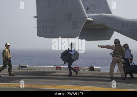 US military forces. 180306NJ910-0069  MEDITERRANEAN SEA (March 6, 2018) Members of the Israeli Defense Force arrive aboard the Wasp-class amphibious assault ship USS Iwo Jima (LHD 7), March 6, 2018. Iwo Jima is in the U.S 6th Fleet of operations participating in the exercise Juniper Cobra 18, which is designed to improve coordination between the U.S. and Israeli militaries and is part of a long-standing strategic agreement to hold bilateral training exercises on a regular basis. (U.S. Navy photo by Mass Communication Specialist Seaman Dary M. Patten/Released) Stock Photo