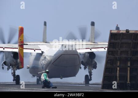 US Navy C-2A VRC-40 Rawhides will serve the USS Theodore Roosevelt as ...