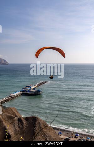 Restaurante La Rosa Náutica, Playa Makaha, Miraflores, Lima, Peru, 2023 Stock Photo