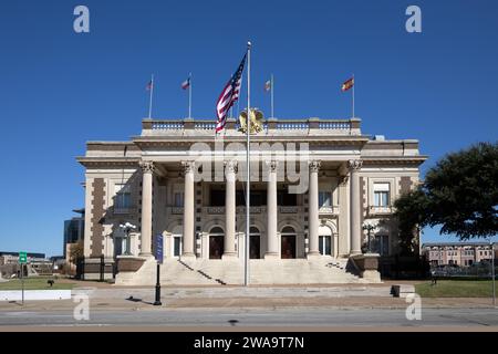 San Antonio, USA - November 7, 2023: Scottish Rite Cathedral in San Antonio Texas. Stock Photo