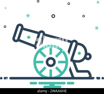 Icon for cannon,howitzer Stock Vector Image & Art - Alamy