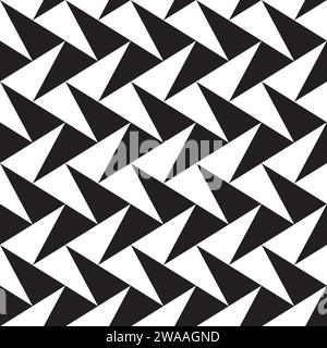 Seamless abstract geometric triangle pattern Stock Vector