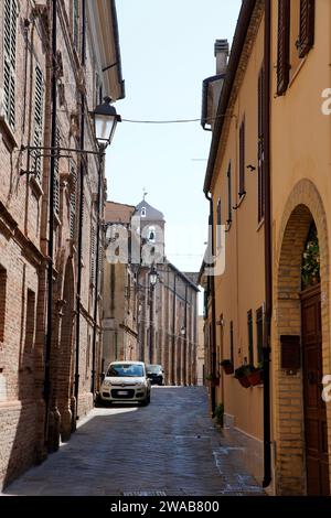 Atri,Province of Teramo,Region of Abruzzo, Italy Stock Photo