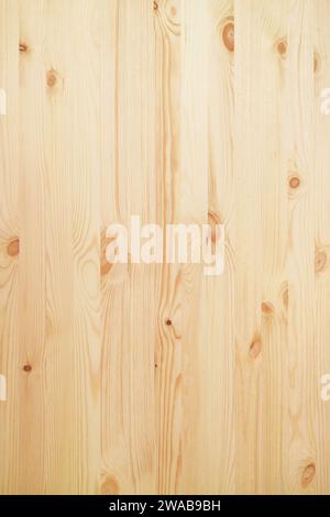 Light brown vertical pattern wooden plank with artistic pattern Stock Photo