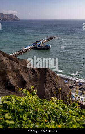 Restaurante La Rosa Náutica, Playa Makaha, Miraflores, Lima, Peru, 2023 Stock Photo