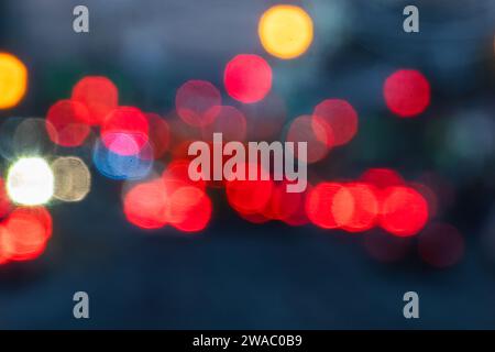 Traffic Light Abstracts Stock Photo
