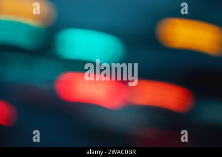 Traffic Light Abstracts Stock Photo